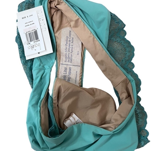 BASTA Lace Matte Tricot High Waist Bikini Bottoms - Picture 5 of 6